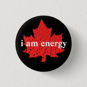 i am energy 1 inch round button