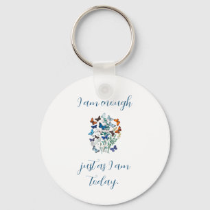 "I Am Enough" Affirmation Keychain