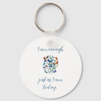 "I Am Enough" Affirmation Keychain