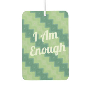 I am Enough Fresh Mint Air Freshener Affirmation