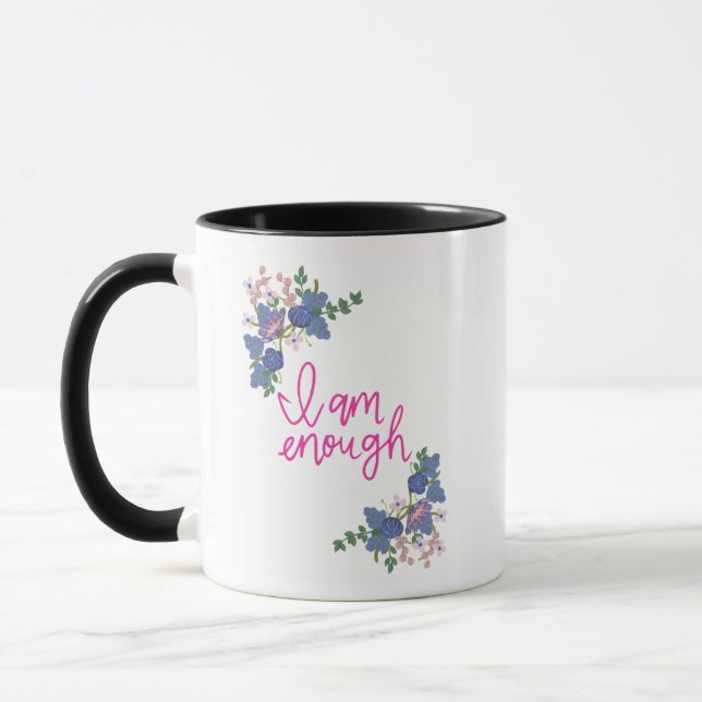 I Am Enough Self-Love Mug  (Left)
