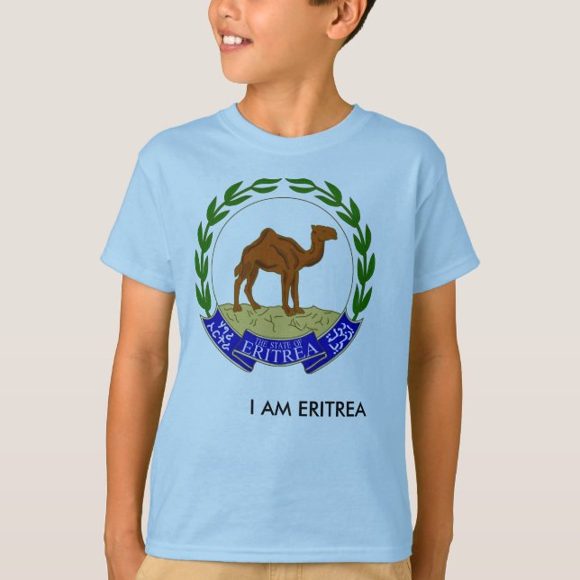 I AM ERITREA T-Shirt (Front)