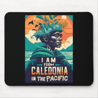 I am from Caledonia, New Caledonia, Kanak Mouse Pad