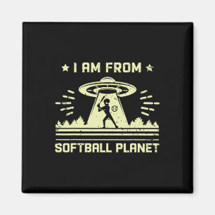 I Am From Softll Planet Funny Softll Alien Magnet