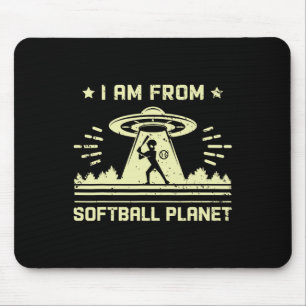 I Am From Softll Planet Funny Softll Alien Mouse Pad
