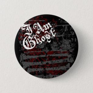 I Am Ghost "Bone Garden" Button