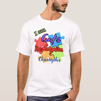 "I Am God's Masterpiece" personalized T-shirt