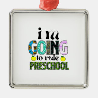 I Am Going To Rule Preschool Metal Ornament
