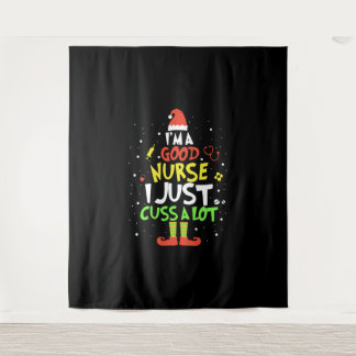 i am good nurse i just cuss a lot tree nurse tapestry