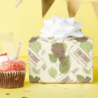 I am Groot | 1st Birthday Wrapping Paper