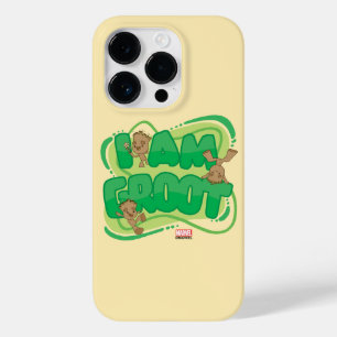 I Am Groot Character Art Text Case-Mate iPhone 14 Pro Case