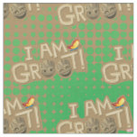 &quot;I Am Groot&quot; Emoji Fabric