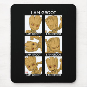 I Am Groot Mood Chart Mouse Pad