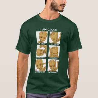 I Am Groot Mood Chart T-Shirt