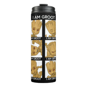 I Am Groot Mood Chart Thermal Tumbler