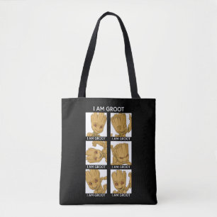 I Am Groot Mood Chart Tote Bag