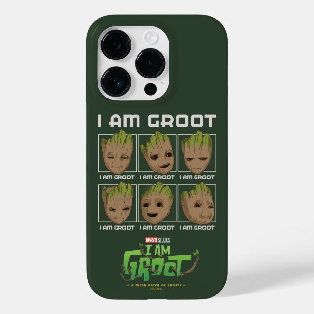I Am Groot Moods Case-Mate iPhone Case (Back)