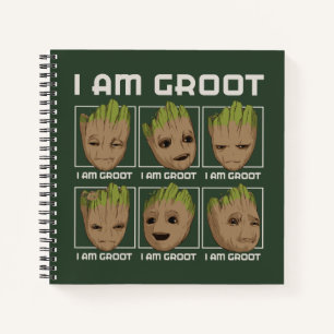 I Am Groot Moods Notebook