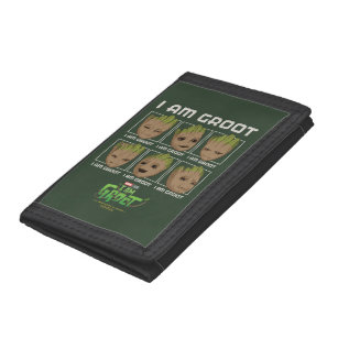 I Am Groot Moods Trifold Wallet