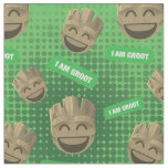 &quot;I Am Groot&quot; Text Emoji Fabric