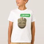 &quot;I Am Groot&quot; Text Emoji T-Shirt