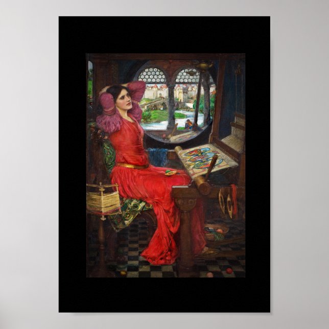 I Am Half Sick of Shadows The Lady of Shalott Poster (Front)