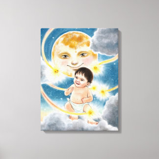 I am HERE! Canvas Print