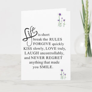 I AM "HERE FOR YOU" IN YOUR TIME OF HARDSHIP CARD