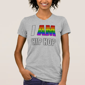 "I AM HIP HOP" RAINBOW LETTER TOP