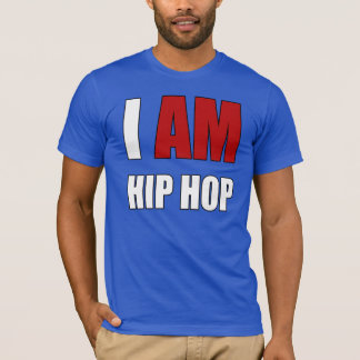 "I AM HIP HOP" RED LETTER T-Shirt