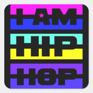 I Am Hip Hop stickers