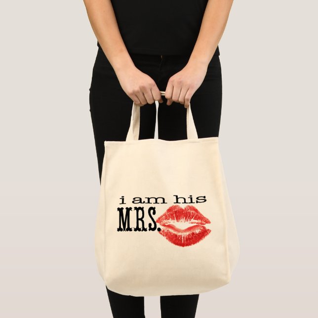 I am His Mrs. Tote Bag (Front (Product))
