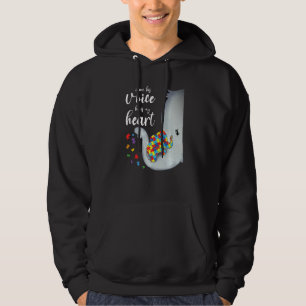 I Am His Voice Elephant Mom Autism Child Awareness Hoodie