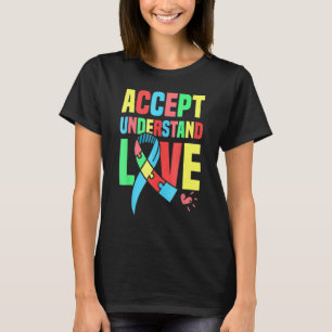 I Am His Voice He Is My Heart Autism Awareness Mom T-Shirt