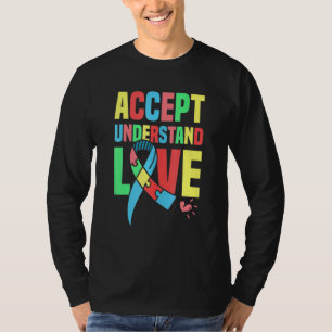 I Am His Voice He Is My Heart Autism Awareness Mom T-Shirt