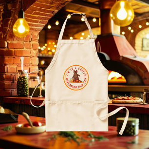 I Am in a Cheesy Relationship with Pizza – Funny  Standard Apron