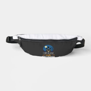 I Am In Love With Halloween Haunted Castle_1 Fanny Pack