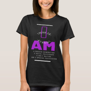 I AM Inspirational Bible Scripture T-Shirt