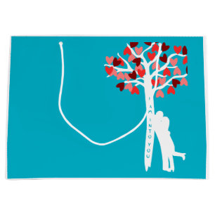 I am Into You valentine's day Large Gift Bag