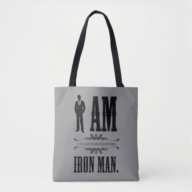 I Am Iron Man Tote Bag (Front)