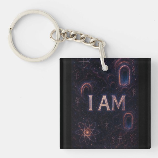 I AM KEYCHAIN (Front)