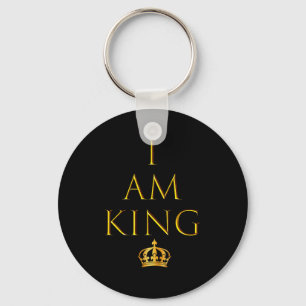 I Am King T Shirt  Keychain