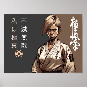 I am Kyokushin, Unbreakable, Unstoppable Poster