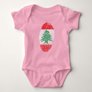 I Am Lebanese Baby Bodysuit