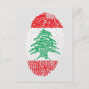I Am Lebanese Postcard