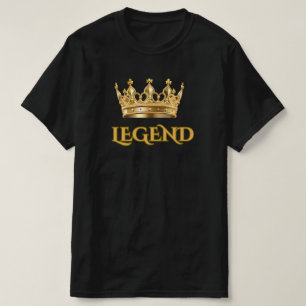 I AM LEGEND BLACK GOLDEN GRAPHIC MEN'S T-Shirt