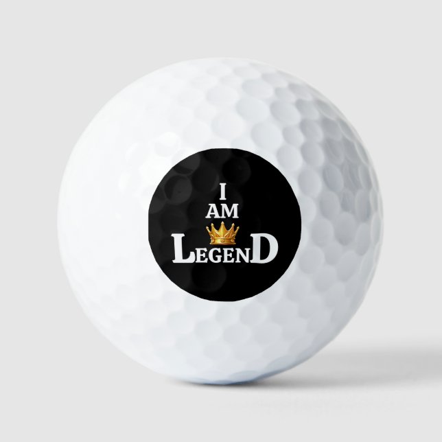 I Am Legend Golf Balls (Front)