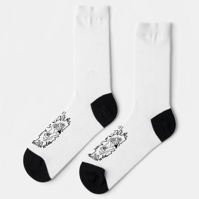 I am LEO Socks (Left)