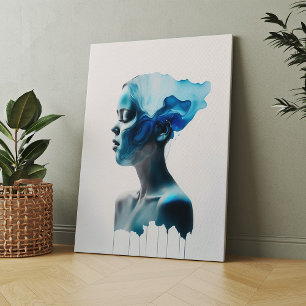 I Am Liquid Canvas Print