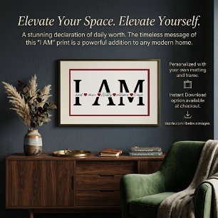 I am Loved, Chosen, Worthy, Victorious, Enough Poster